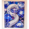 white snake ceramic